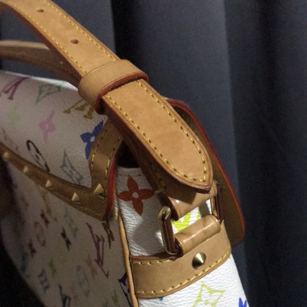 💎✨ COLLECTABLE ✨💎 SOLOGE LOUIS VUITTON MULTICOLOR CROSSBODY DISCONTINUED - Picture 14 of 15